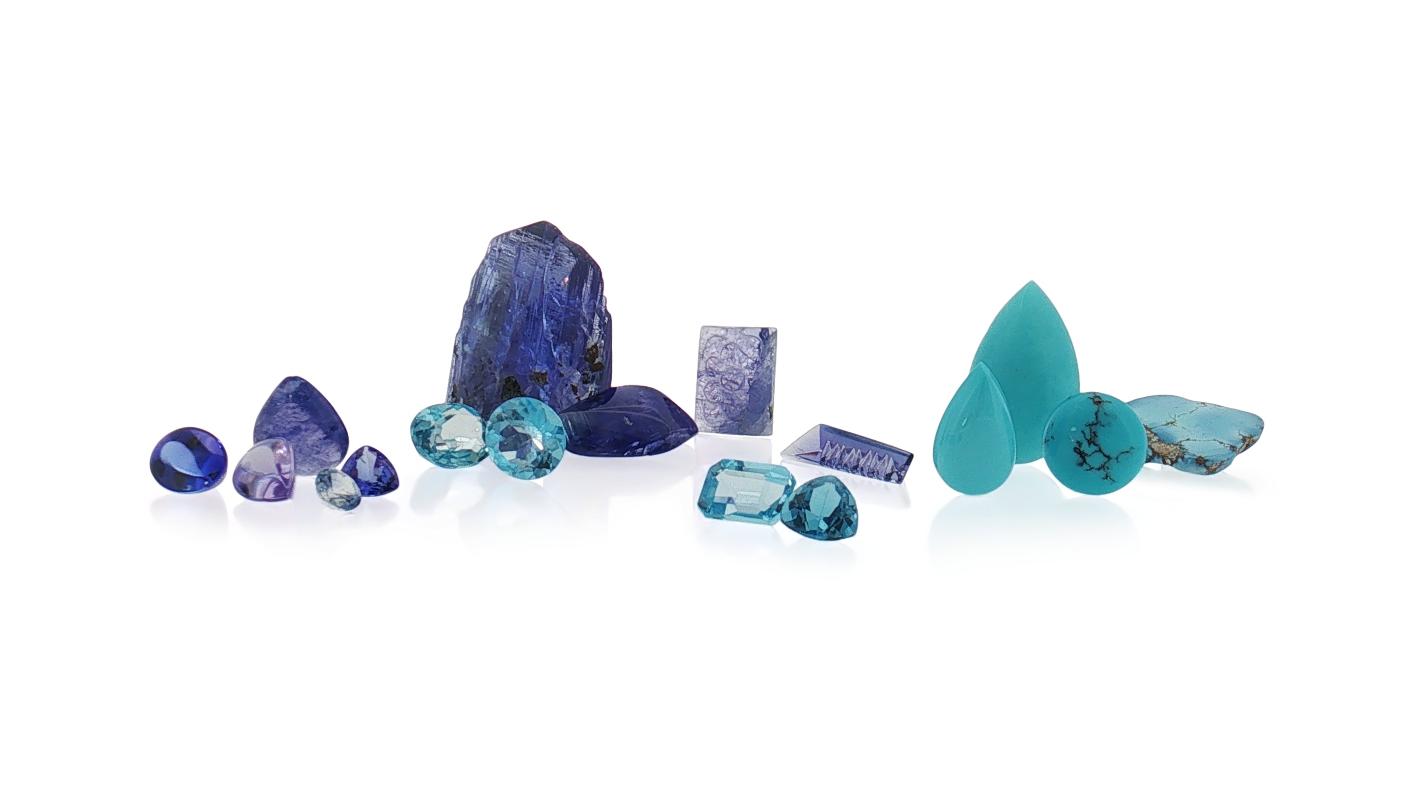 December | Tanzanite - Zircon - Topaz - Turquoise