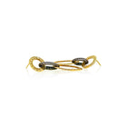 Triple Link Crownwork Drop Earrings