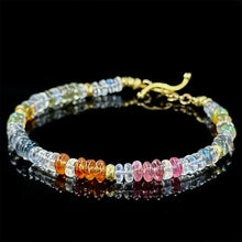 Mixed Rondel Beaded Bracelet