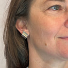 "Stripes" Stud Earrings