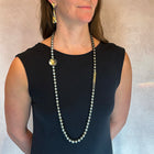 Necktie-Shaped Earrings with Diamonds