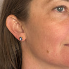 Faceted Oval Tanzanite Earrings