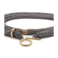 Multi-Wrap Titanium Chainmaille Tube Bracelet