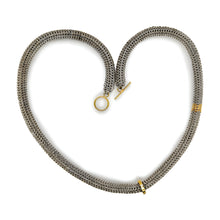 Multi-Wrap Titanium Chainmaille Tube Bracelet