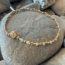 "Candlelight" Hinged Diamond Bracelet