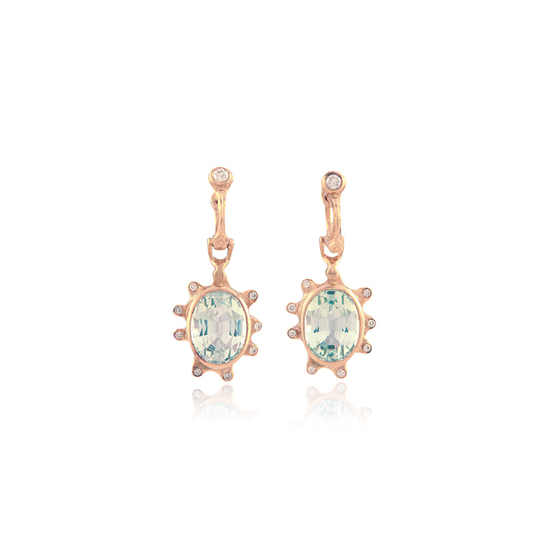 Aquamarine Earrings