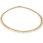 "Morning Dew" Necklace with White Diamonds