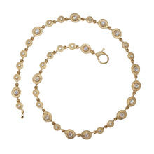 Moonstone "cloud" necklace