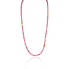 pink tourmaline necklace