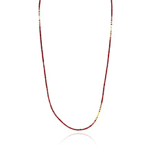ruby rondell necklace