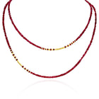 ruby rondell necklace