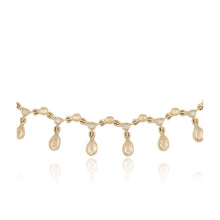 "Morning Dew" Necklace with White Diamonds