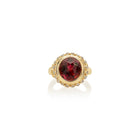 large pink tourmaline ring