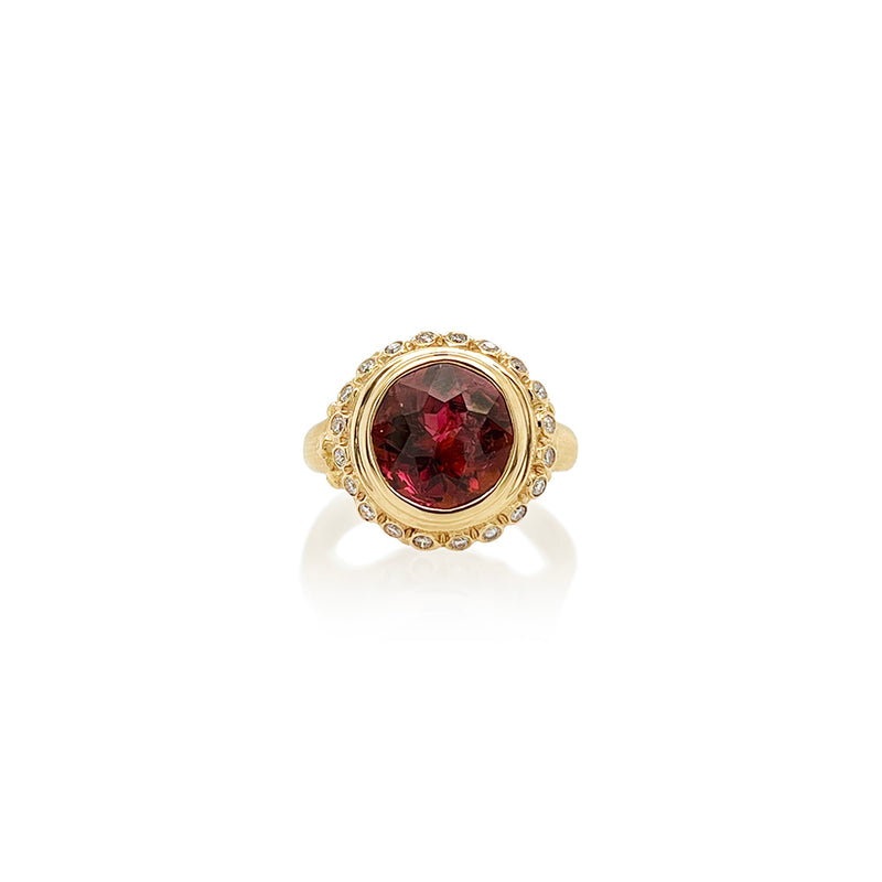 Pink Tourmaline Ring