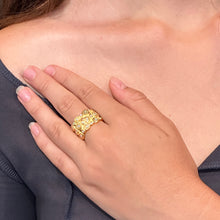 Triple Layer "Happy Circles" Ring