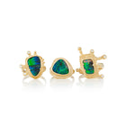 Kite-Shaped Australian Boulder Opal Ring
