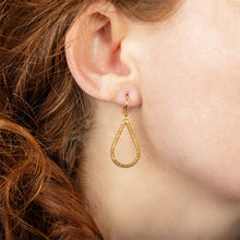 Stardust Tear Drop Earrings (Small)