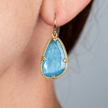 One-Of-A-Kind Aquamarine Earrings