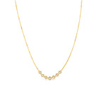 Petite Textile Freshwater Pearl Necklace
