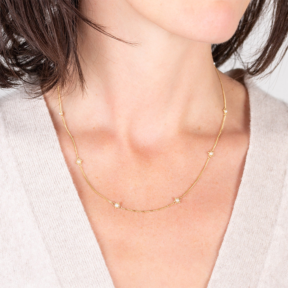 Textile Station Freshwater Pearl Necklace