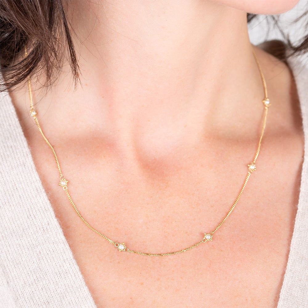 Textile Station Freshwater Pearl Necklace