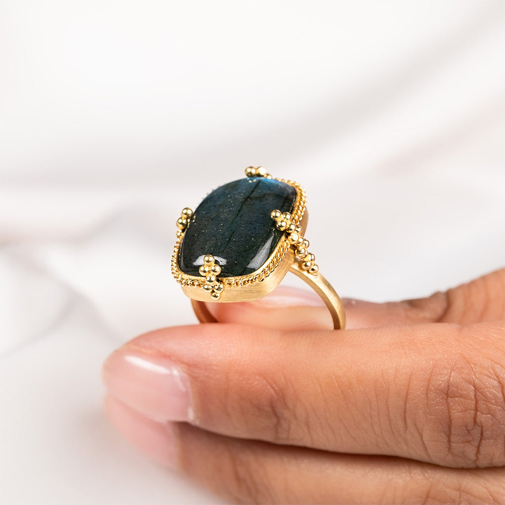 One-Of-A-Kind Labradorite Ring