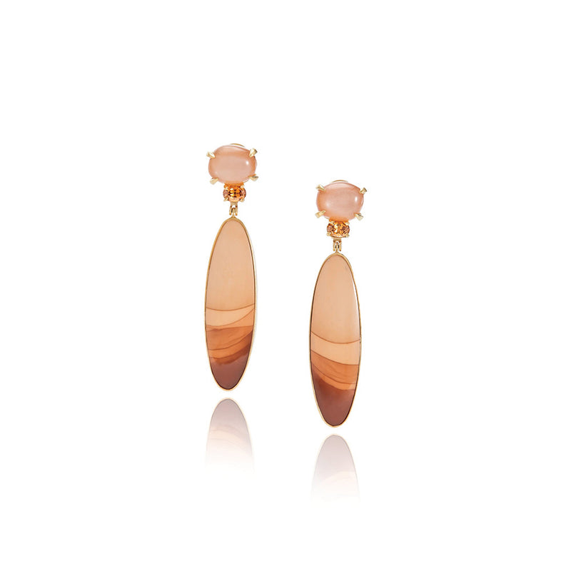 Landscape: Desert, Arid Earrings