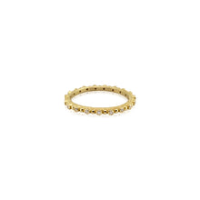 "Pins and Needles" Ring with White Diamonds