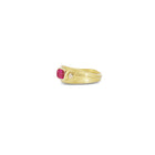 Blade of Grass Ring with Sri Lanka Ruby