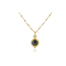 Rose Cut Black Diamond Pendant