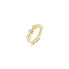 Desert Ring with White Diamonds