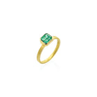 emerald cut emerald ring