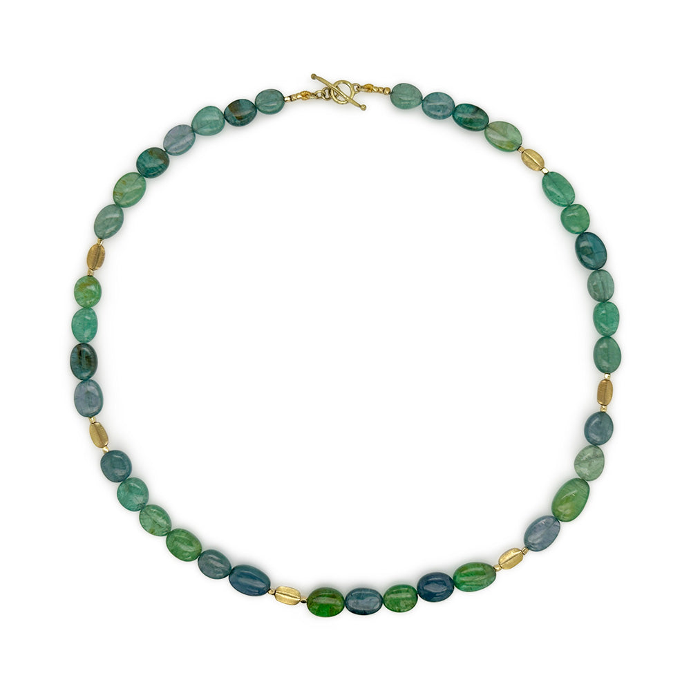 Kornerupine Beaded Necklace