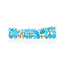 Apatite Rondell Beaded Necklace