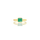 emerald cut emerald ring
