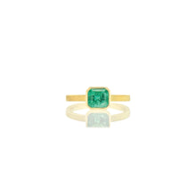 emerald cut emerald ring
