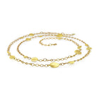 Hydrangea petal necklace (long)
