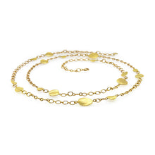 Hydrangea petal necklace (long)