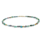 Natural Rough Crystal Paraiba Tourmaline Necklace