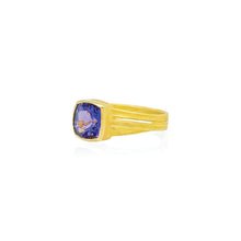 cushion cut Tanzanite ring