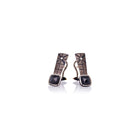 Black Diamond Earrings in Platinum, 18K Gold and Sterling Silver