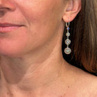 Sapphire Triple Drop Earrings Ii