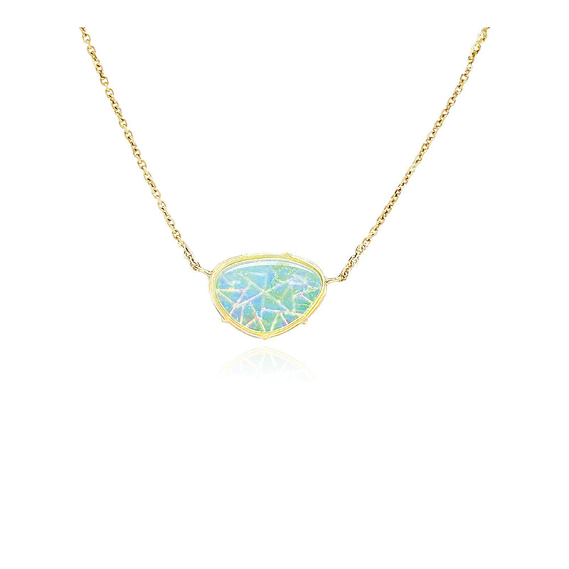 Australian Crystal Opal Necklace Iii