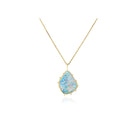 australian crystal opal pendant necklace 1