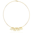 Ribbon necklace