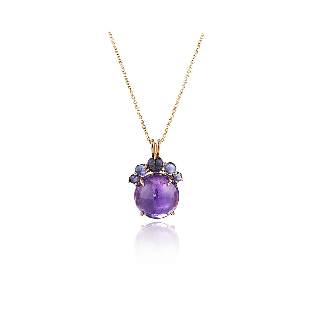 Dagne pendant with amethyst