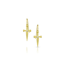 Dagger Earrings with DIamonds