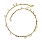 cube diamond necklace from the library collection