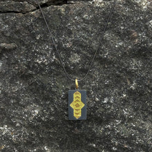Oxidized Sterling Silver Arrow Pendant
