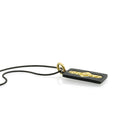 Oxidized Sterling Silver Arrow Pendant